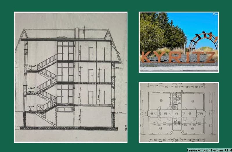 Grundriss, Schnitt - Kyritz