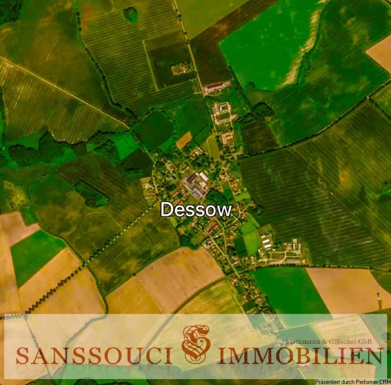 Luftaufnahme Dessow
