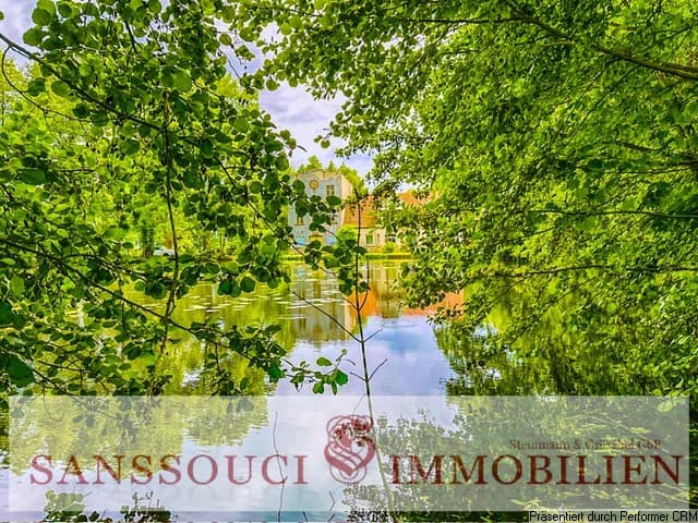 Mühlenanlage mit Wasserblick